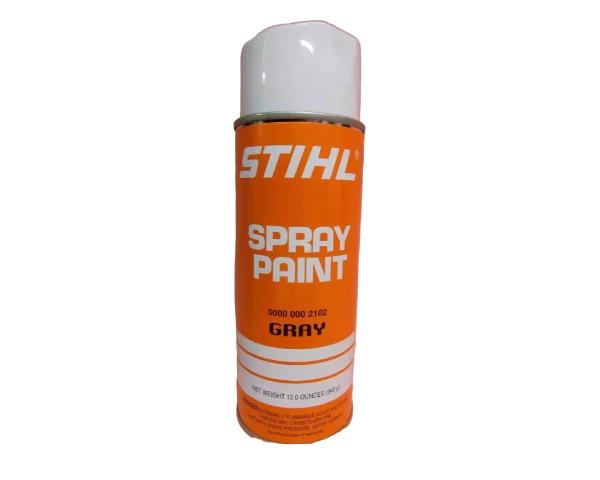 STIHL Grey Spray Paint – OEM Touch-Up Paint for STIHL Power Equipment Part Number: 0000-000-2102
