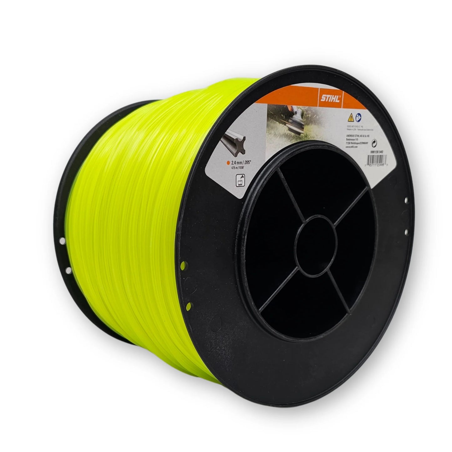 0000 930 3402 – Stihl X-Shaped Trimmer Line .095″ (5 lb Spool, Genuine OEM)