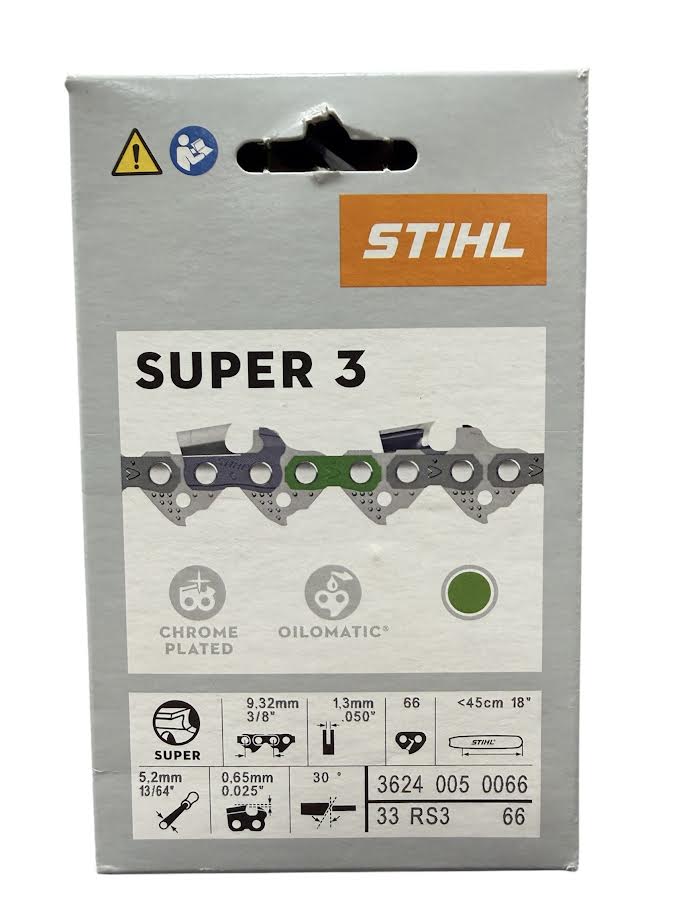 3624 005 0066 Stihl Rapid 18" Chainsaw Chain — 66 Drive Links Genuine OEM Part