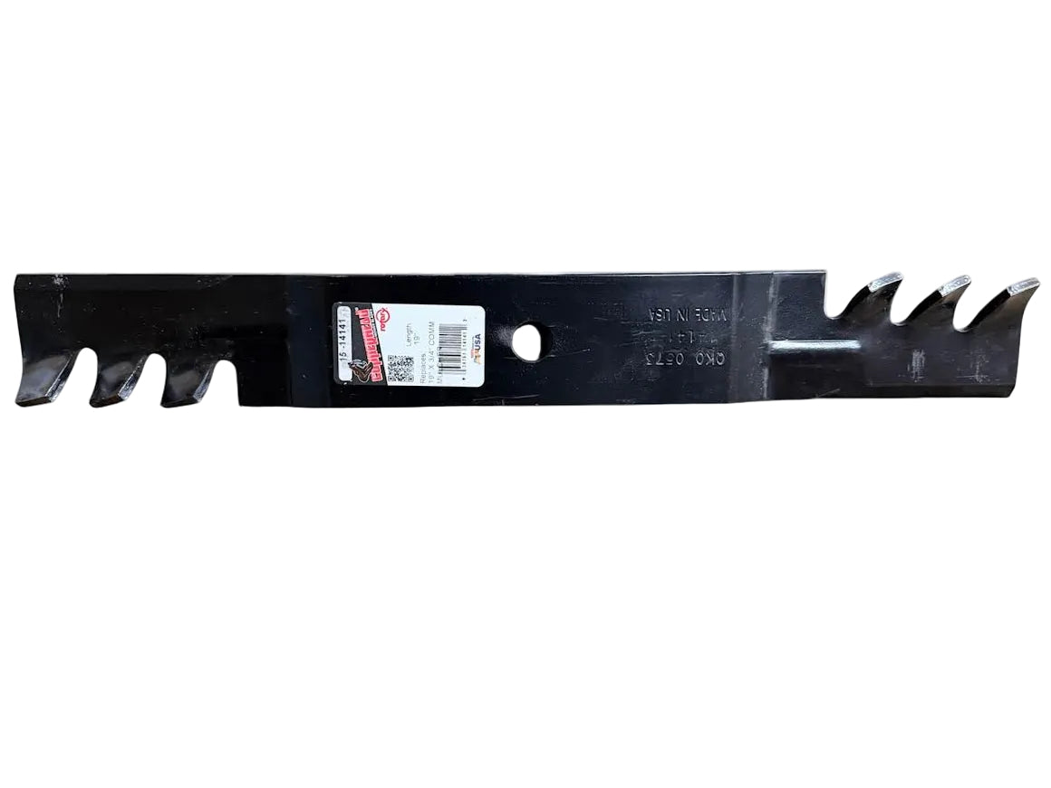 14141 Copperhead 19″ Commercial Mulching Rotary Blade – 3/4″ Center Hole (OEM Replacement for Cub Cadet)