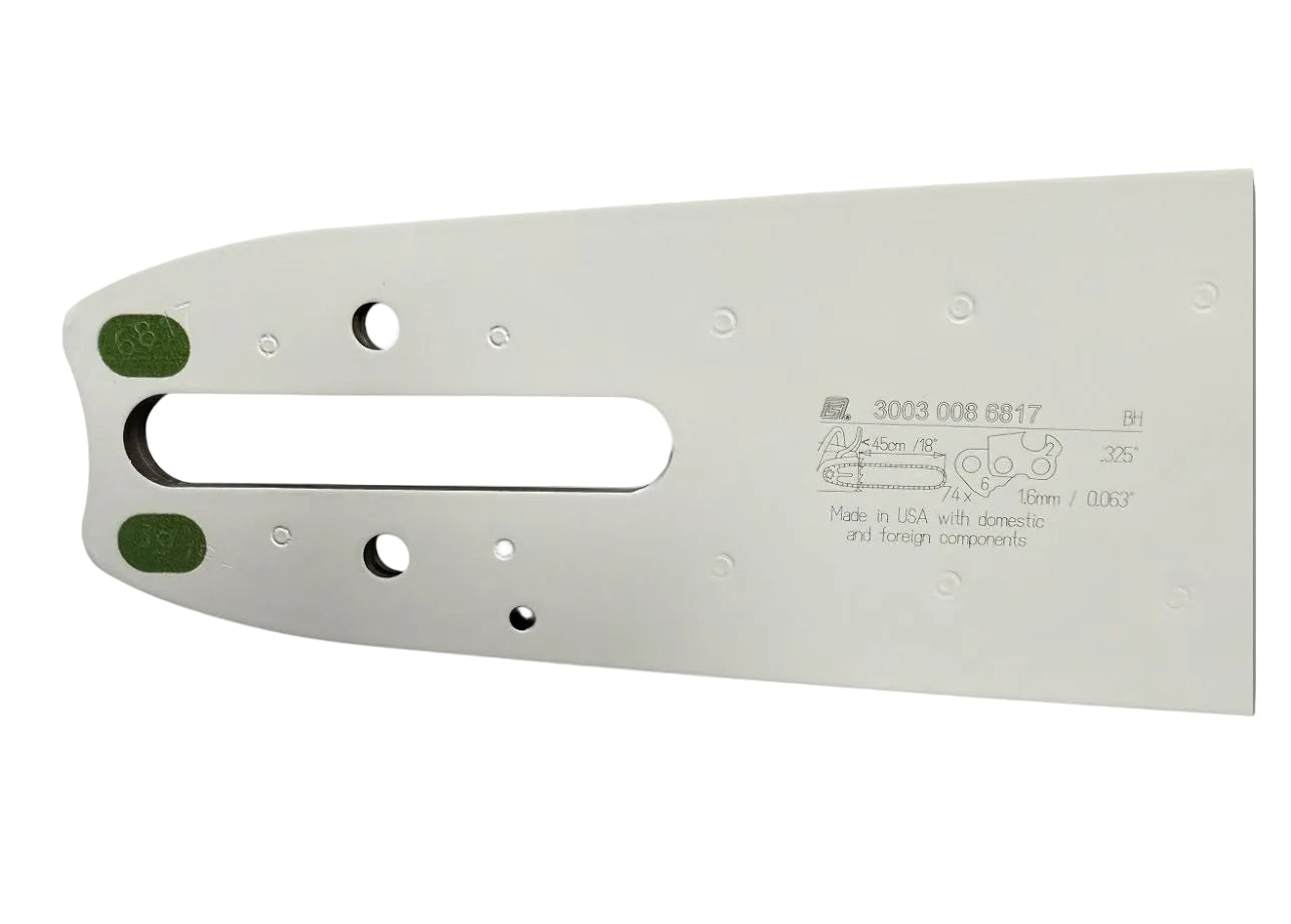 3003 008 6817 Guide Bar – STIHL Light 04 Genuine OEM Replacement Bar (18″)