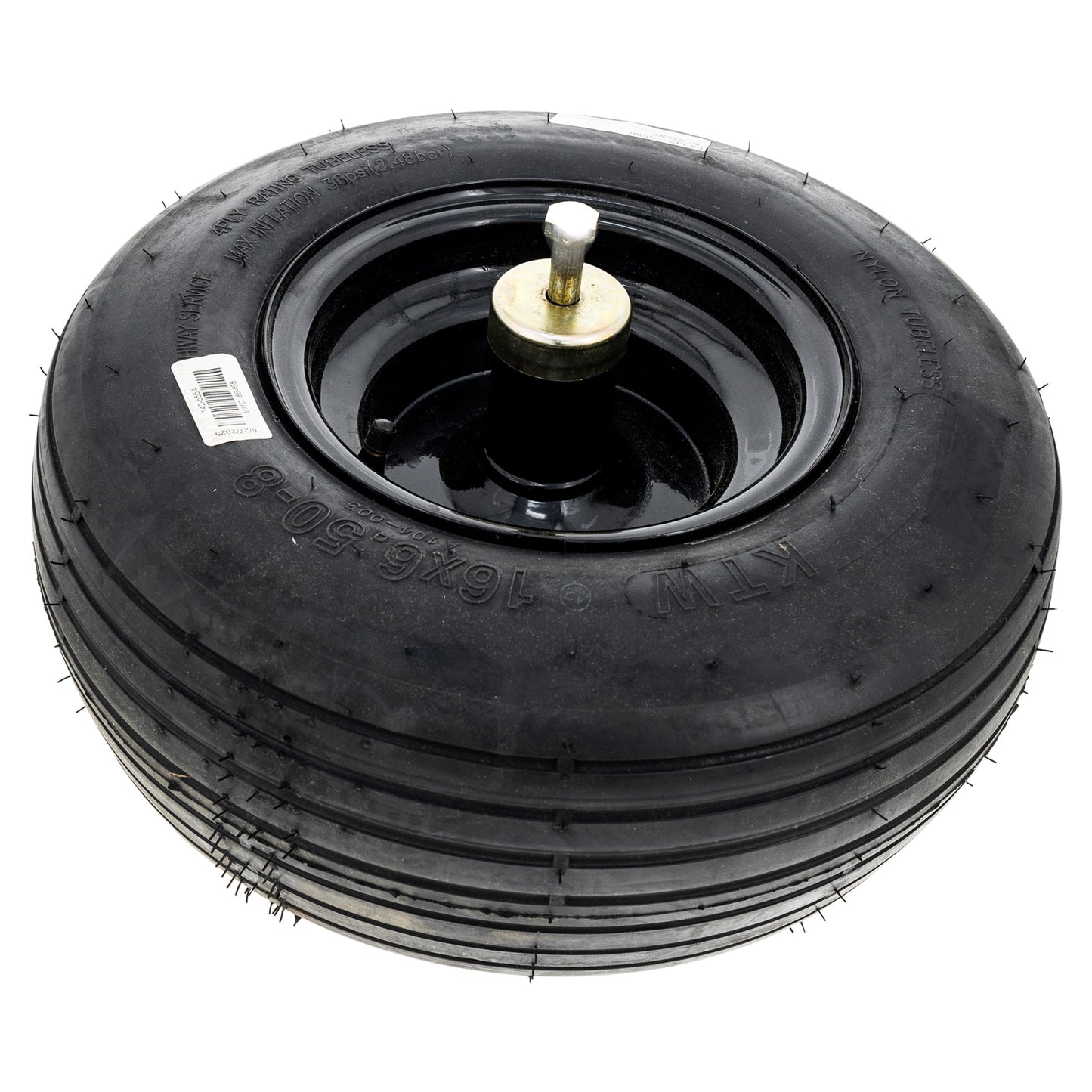 142-5556 – Caster Wheel and Tire Assembly with Axle (Genuine Toro OEM Part)