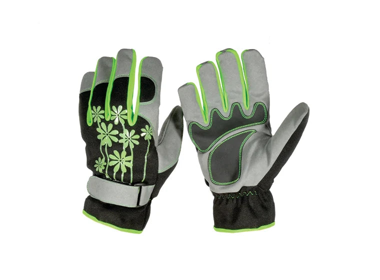 Rotary 16695 Landscaping Gloves – Silicone Grip, Large | Heavy-Duty Work Gloves