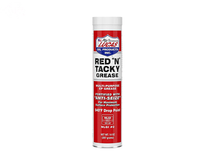 17203 Lucas Red N Tacky Grease Multi-Purpose Heavy Duty Lubricant Cartridge