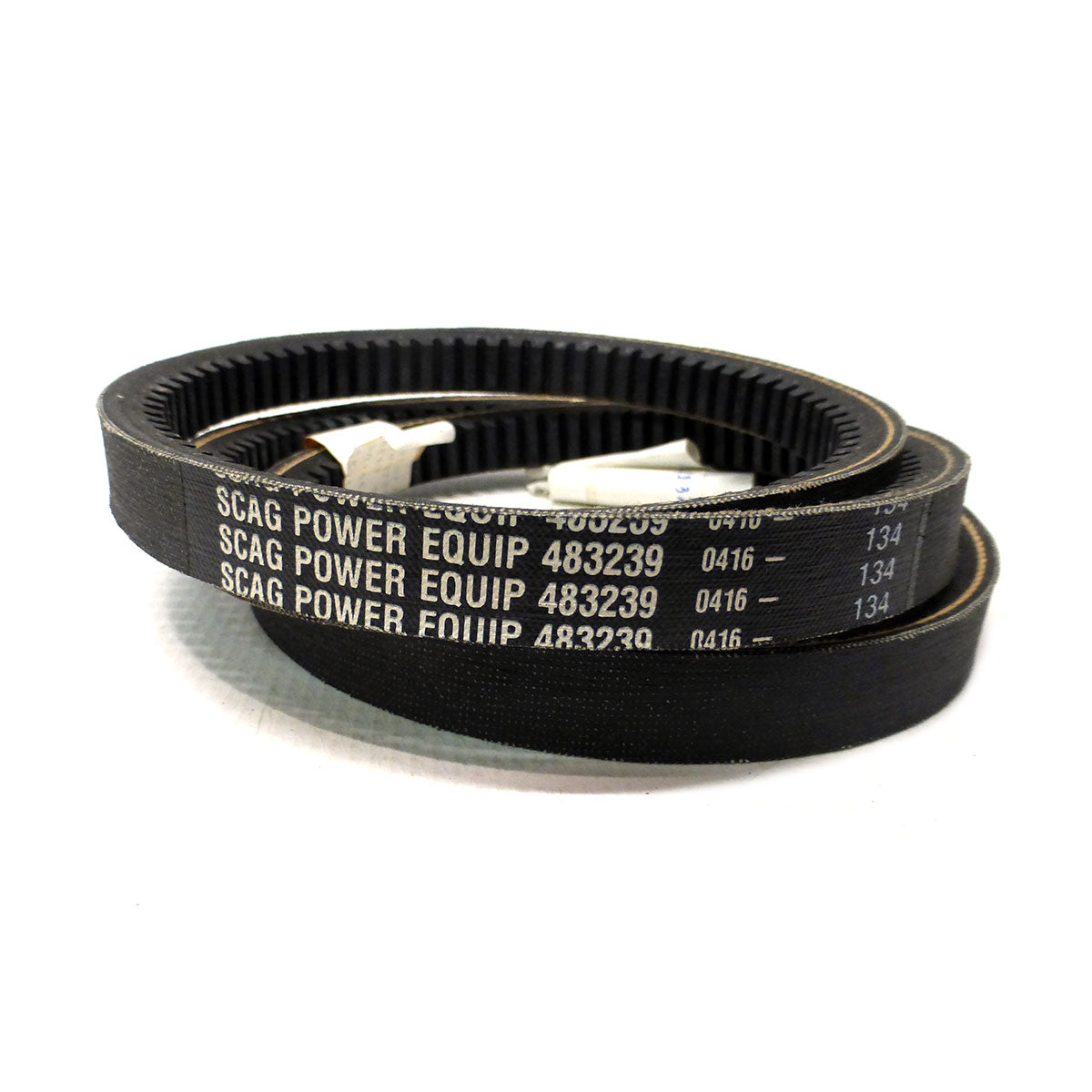 483239 – Right-Hand Deck Belt (SMTC-48V) for SCAG Tiger Cat Zero-Turn Mowers (Genuine SCAG OEM Part)