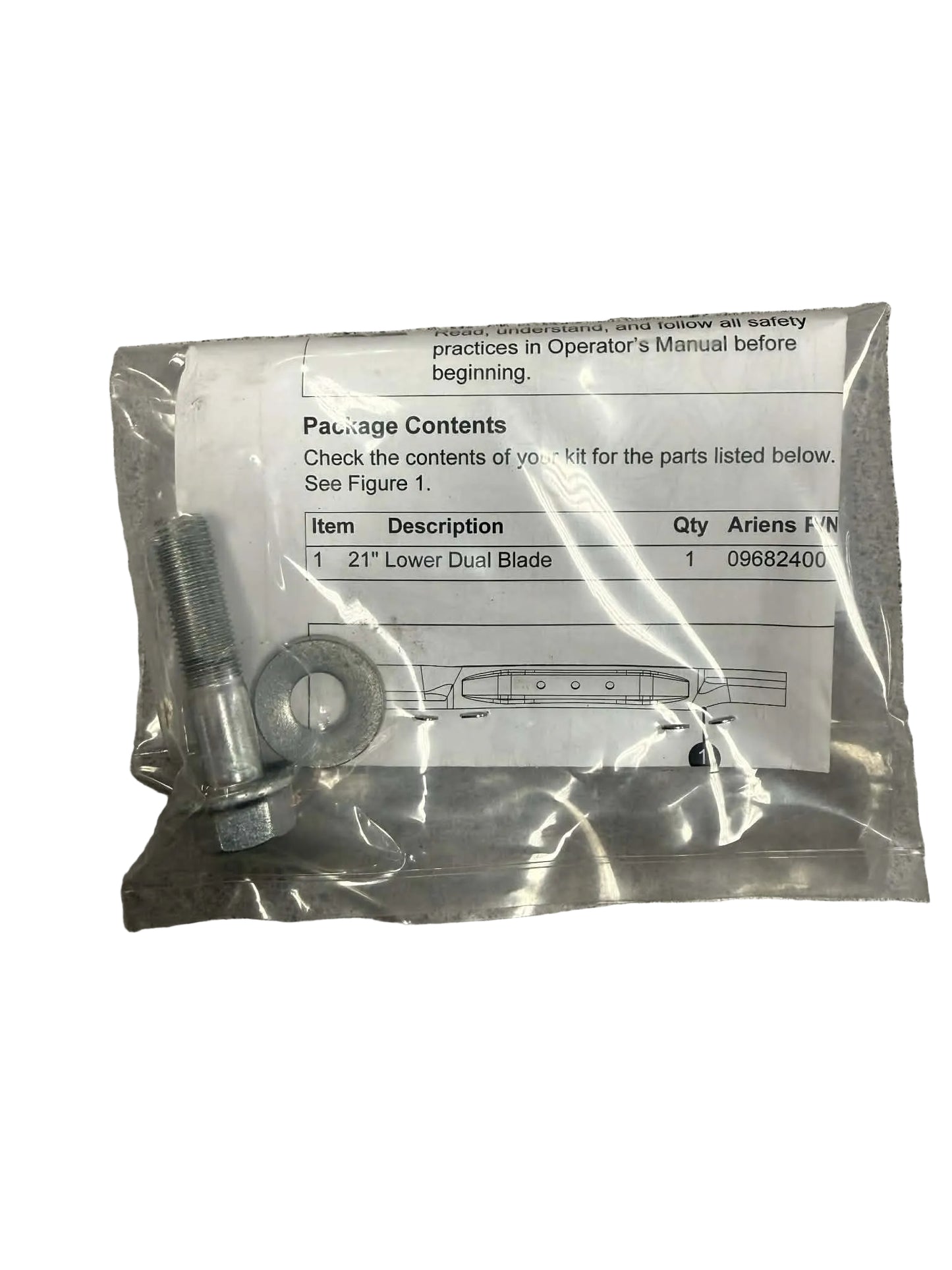 71108100 KIT- LOWER BLADE REPLACE