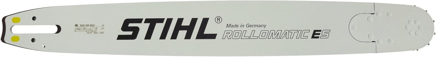 3003 000 9421 – STIHL 20" Rollomatic E Guide Bar, .063 Gauge, 3/8" Pitch (Genuine STIHL OEM Part)