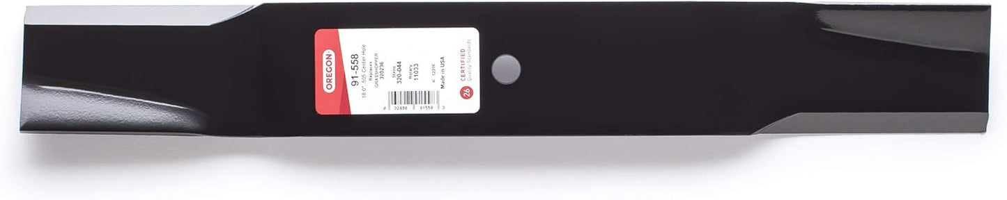 91-558 Mulching Blade – 21" Length, 5/8" Center Hole