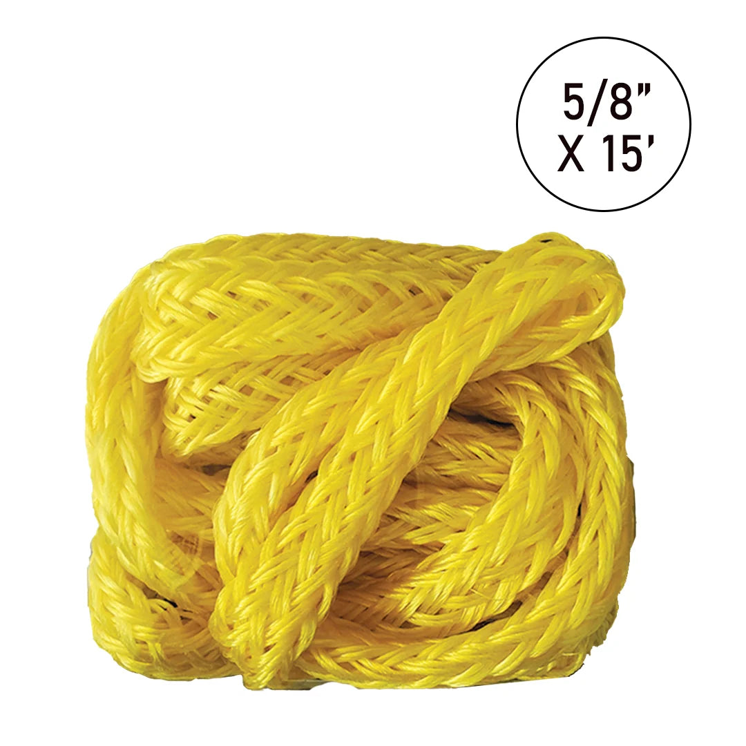 Boxer 77067 Braided Tow Rope – 5/8" x 15' Heavy-Duty Tow Rope
