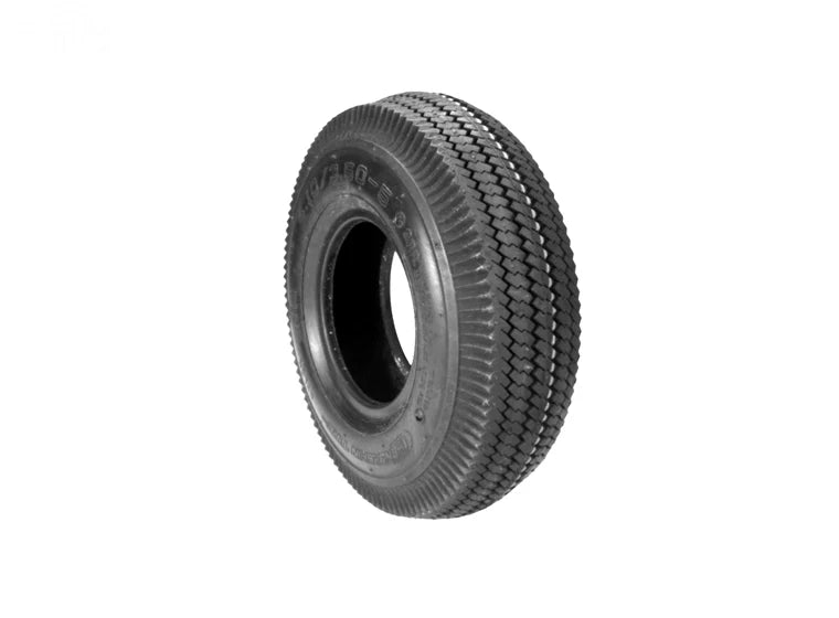 906 – Rotary 4.10x3.50-4 Sawtooth Tire, 2-Ply Tubeless (Replaces Carlisle 5190251)