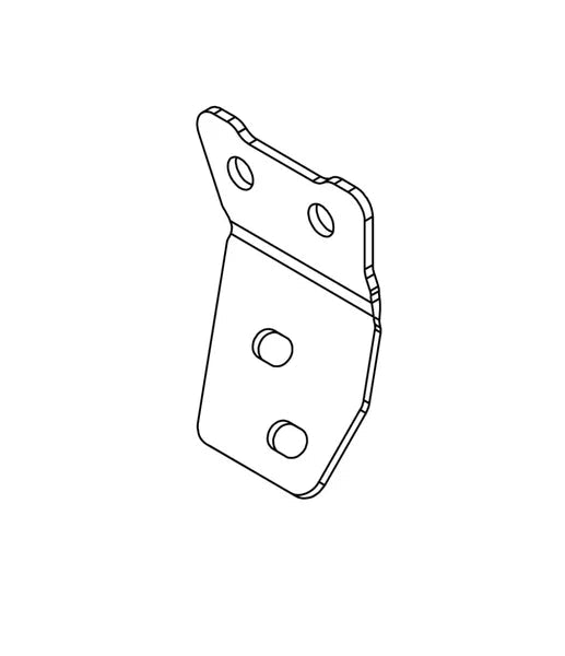 91410489 – Wright Muffler Bracket, FX850, Left