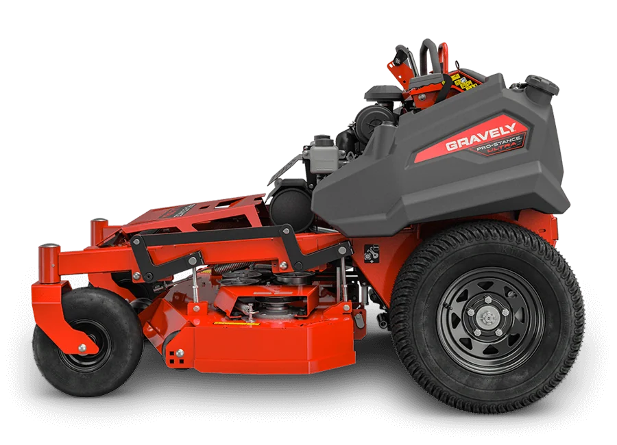 Gravely Pro-Stance® ULTRA 52 Stand-On Lawn Mower – 35 HP Kawasaki FX1000V, 52" X-Factor® 3 Deck (Model 994173)