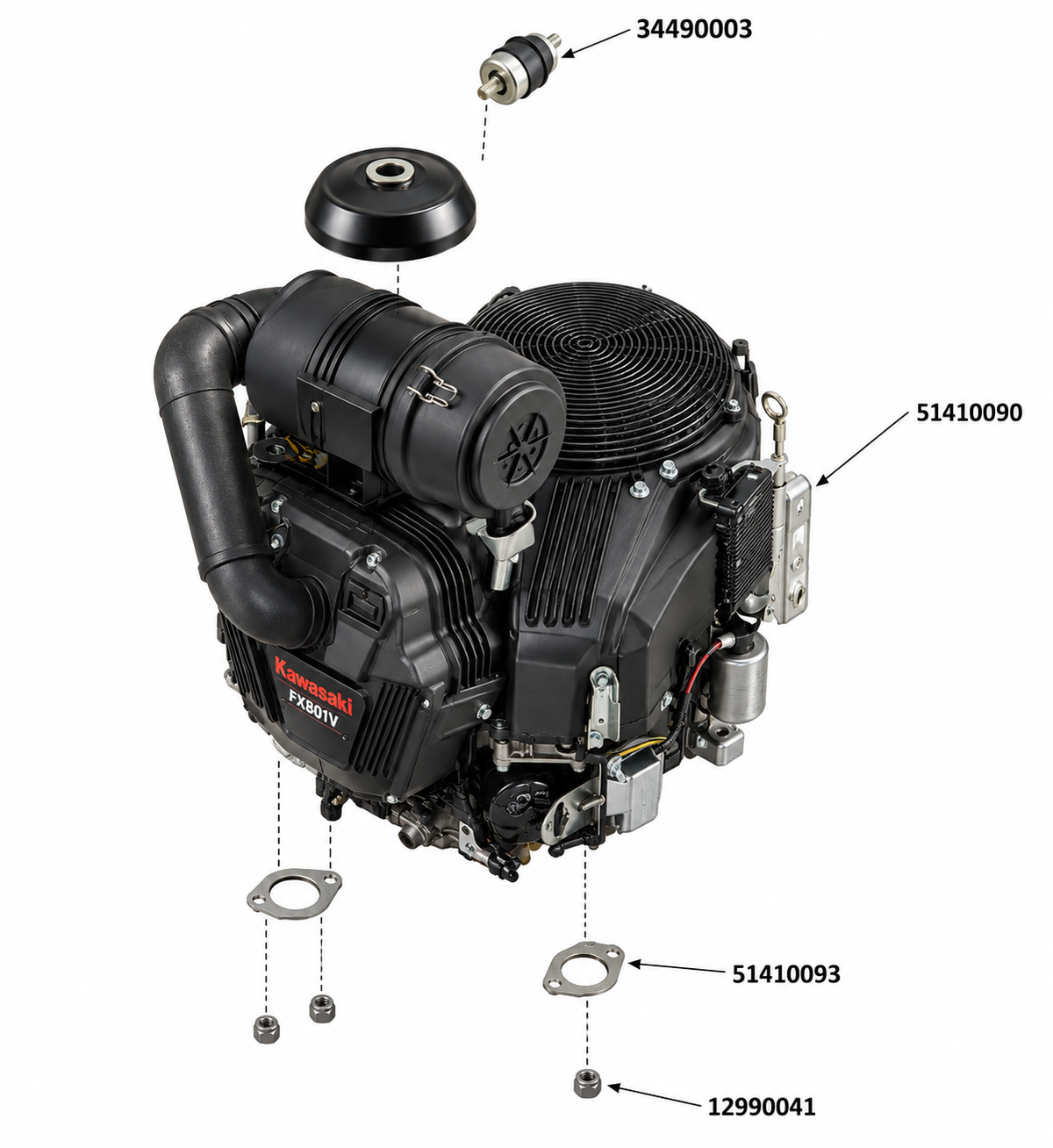 51410090 – Engine Assembly (Genuine Scag OEM Engine)