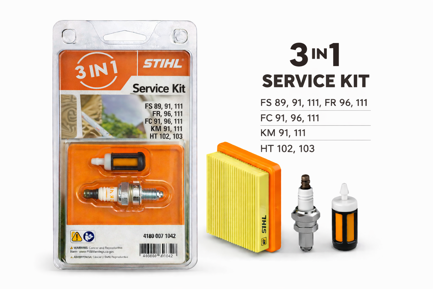 4180 007 1042 STIHL Service Kit – Genuine OEM Part