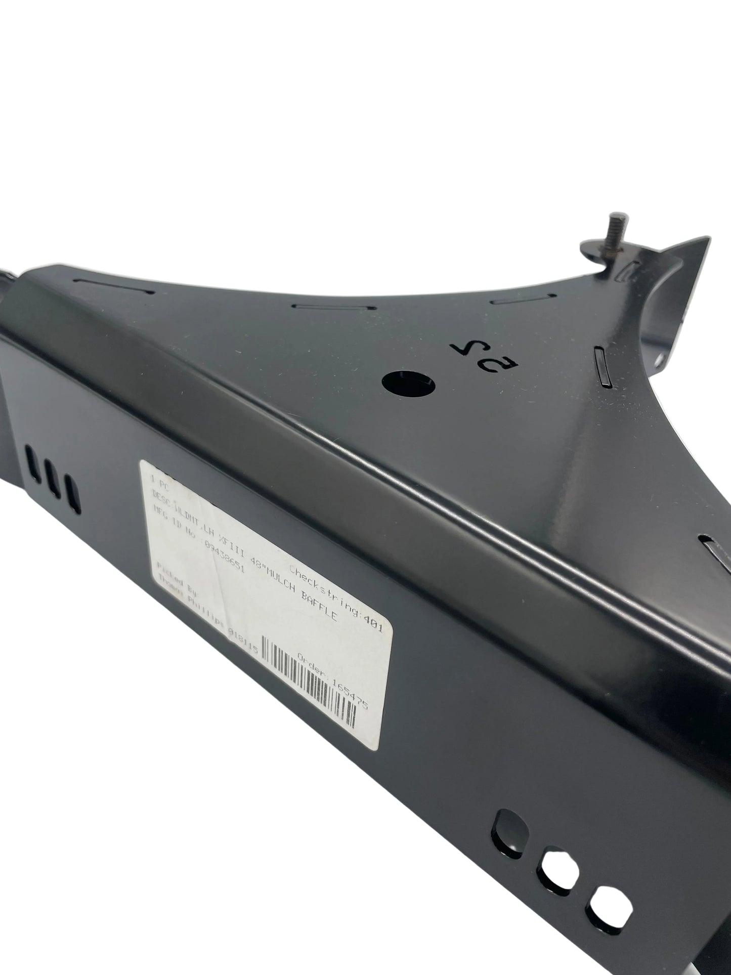 09438651 – WLDMT-LH XFIII 48" Mulch Baffle (Genuine OEM Part)