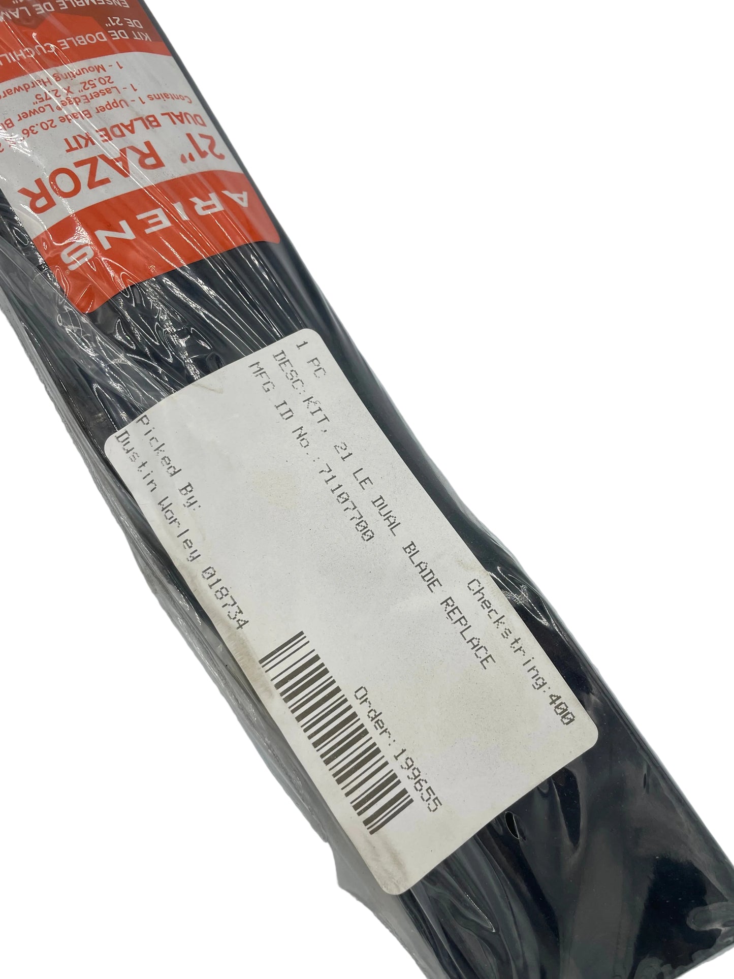 Ariens 71107700 RAZOR 21" LaserEdge Dual Blade Replacement Kit – Genuine OEM