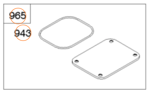 842536 – Briggs & Stratton Oil Pump Cover (OEM)
