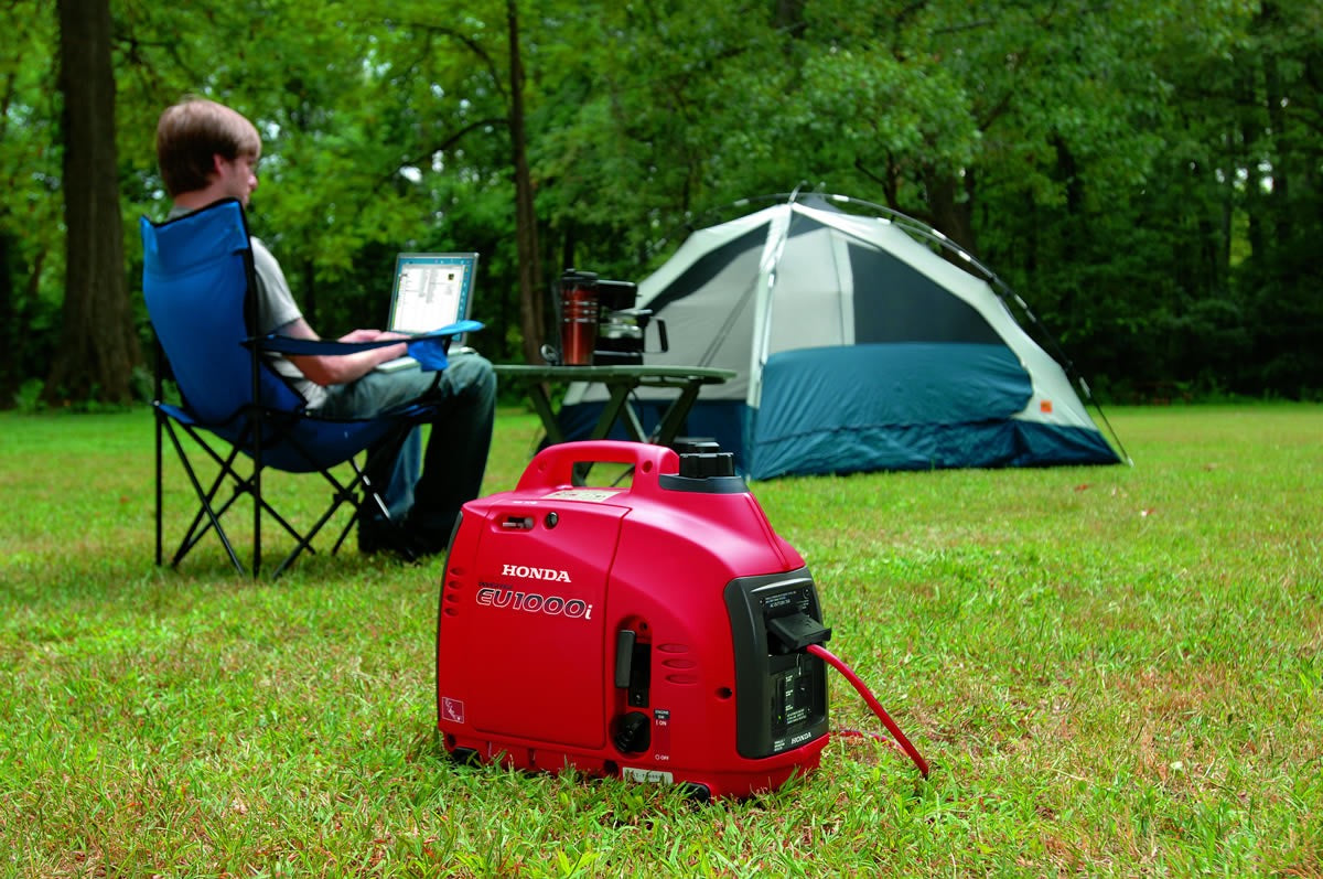 Honda EU1000i Inverter Generator – 1000W Super Quiet Portable Power with CO-MINDER™ | Model EU1000T1AG / EU1000T1AN