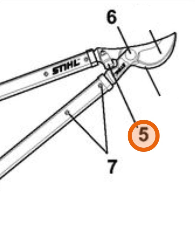 0000 882 1501 – STIHL Bumper Assembly (Includes Locknut)