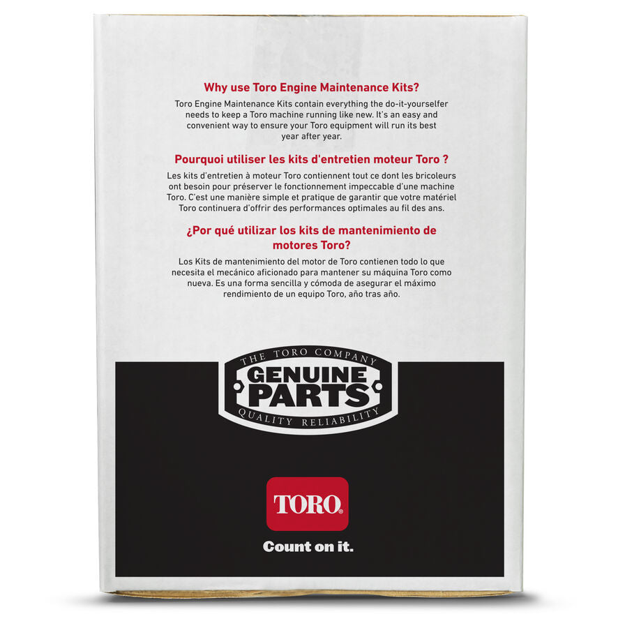 Toro 20294 Toro V-Twin Engine Maintenance Kit – Genuine OEM Service Kit
