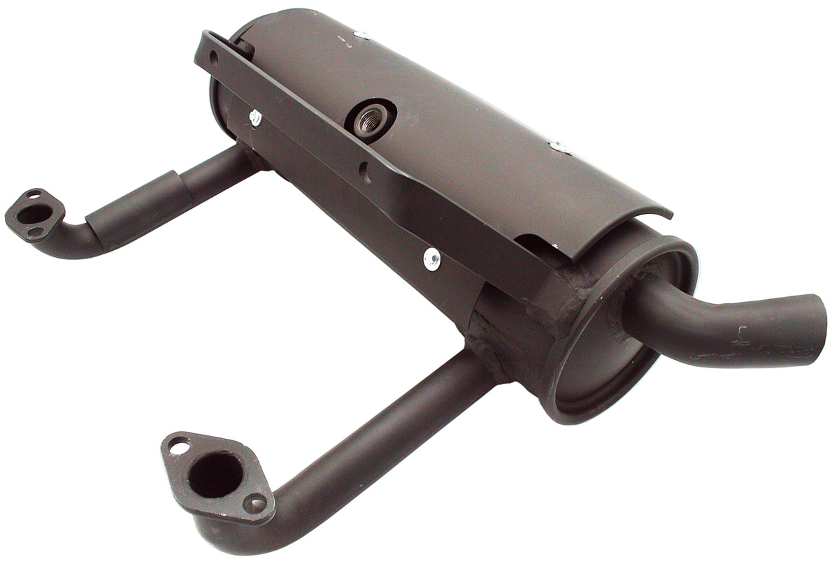 S485799 – SCAG Muffler for SVRII CV EFI Models (Genuine SCAG OEM Exhaust Assembly)