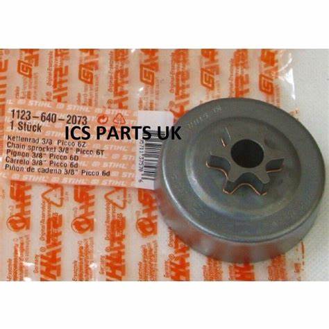 1137 640 2005 – STIHL Clutch Drum with 6-Tooth Sprocket, 3/8" Picco