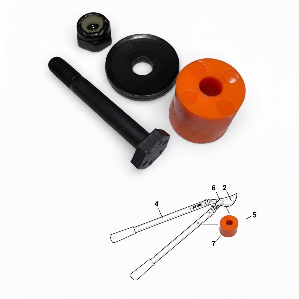0000 882 1501 – STIHL Bumper Assembly (Includes Locknut)