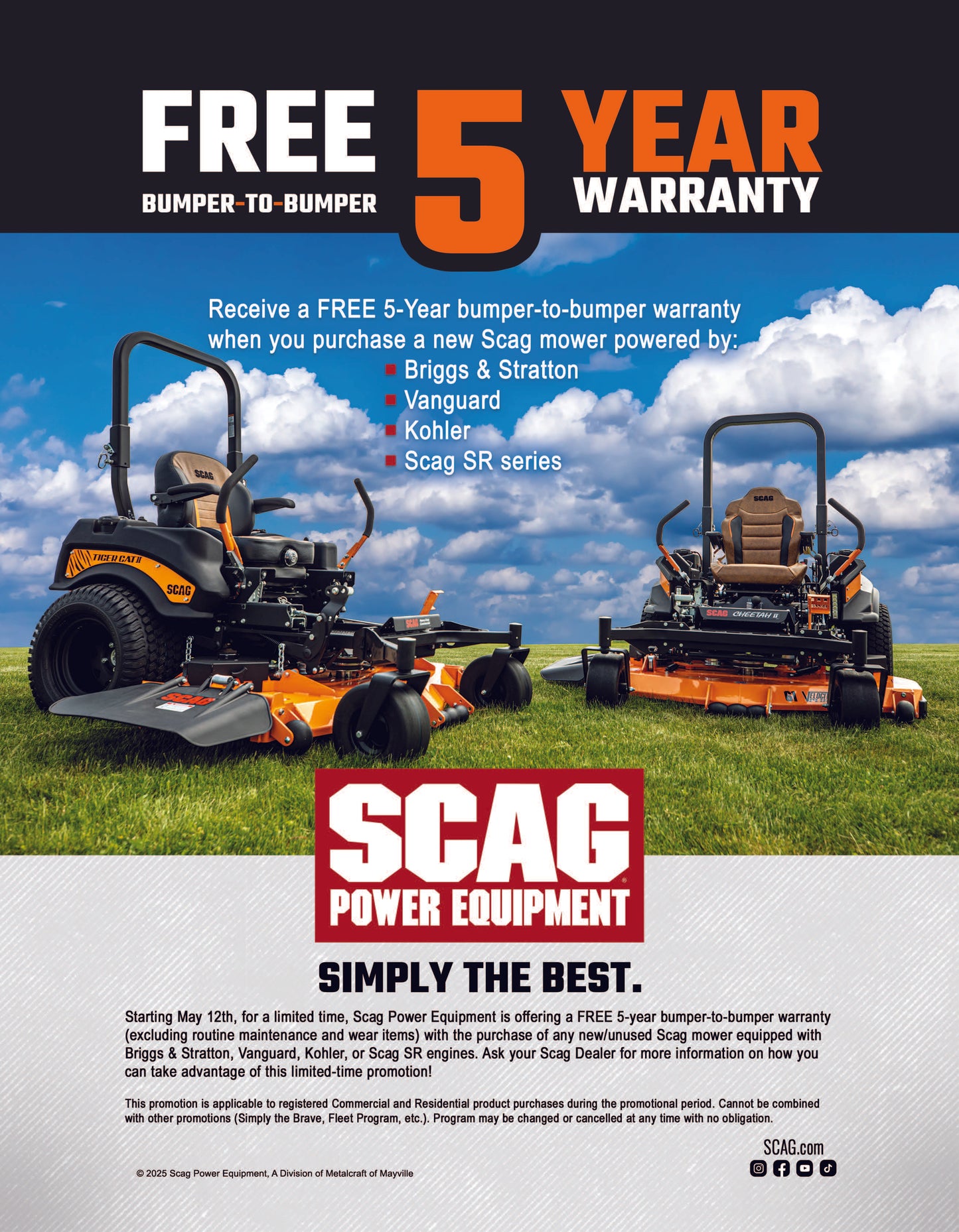 Scag STTII61V-38CHEFI Turf Tiger