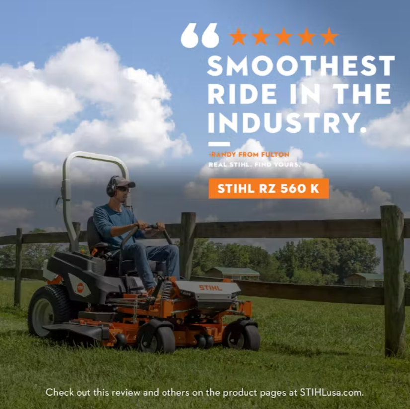 STIHL® RZ 560 K – 60" DECK ZERO-TURN LAWN MOWER