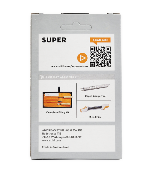 3639 005 0068 STIHL 26RS Saw Chain – .325” Pitch, .063” Gauge, 68 Drive Links (18”)