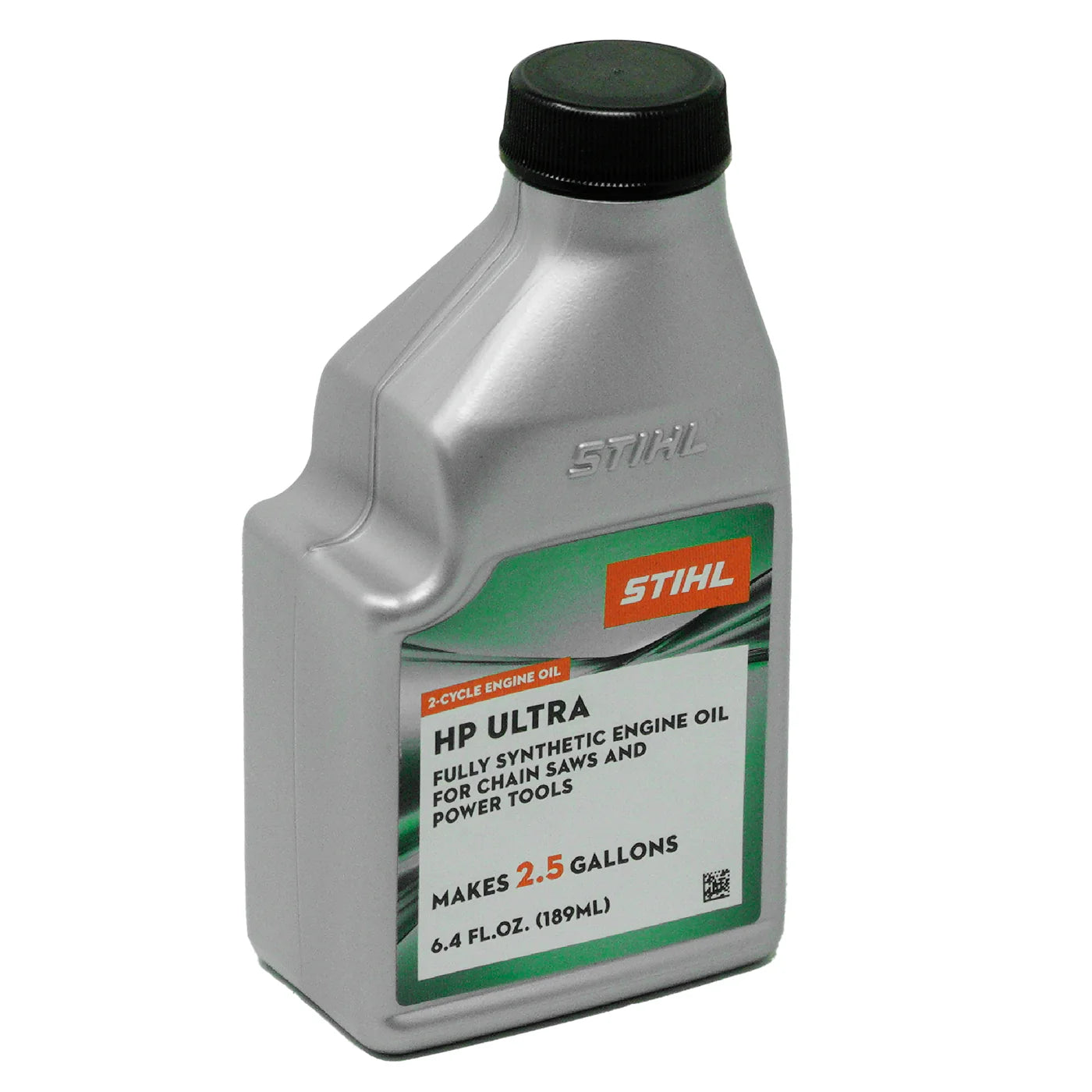 0781 313 8010 – STIHL® HP Ultra 2-Cycle Engine Oil (2.5 Gallon / 6.4 oz Gray Platinum)
