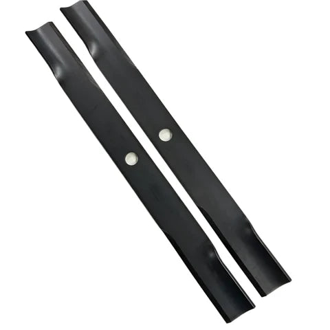 STIHL WB00 710 6000 Notched Mulching Blade Set – Genuine OEM 42-Inch Fabricated Deck Blades