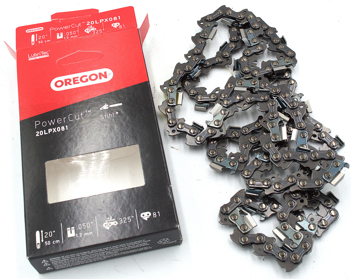 20LPX081G Saw Chain | Oregon PowerCut .325" .050" 81 Drive Links