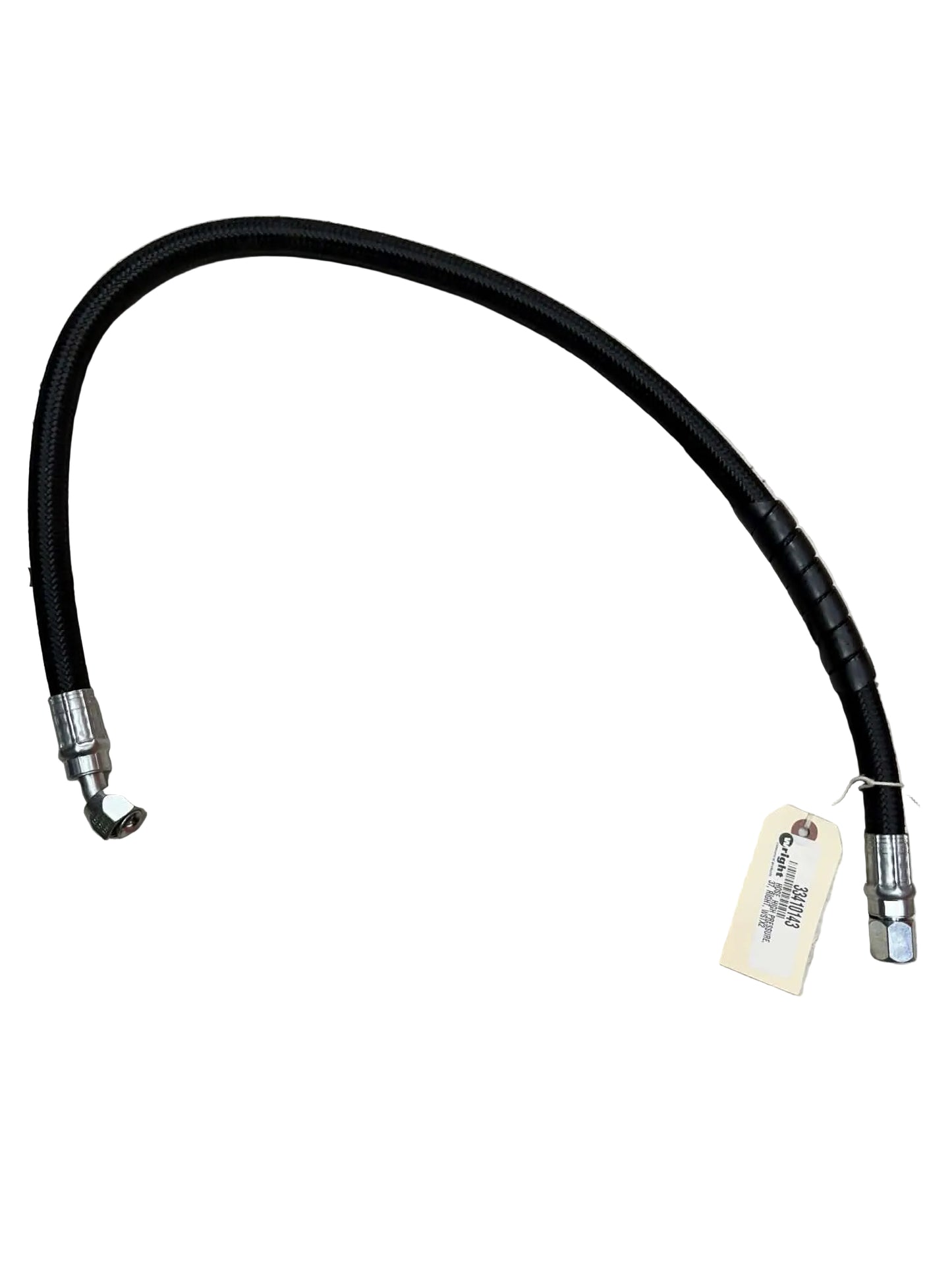 33410143 HOSE, HIGH PRESSURE, 37, RIGHT