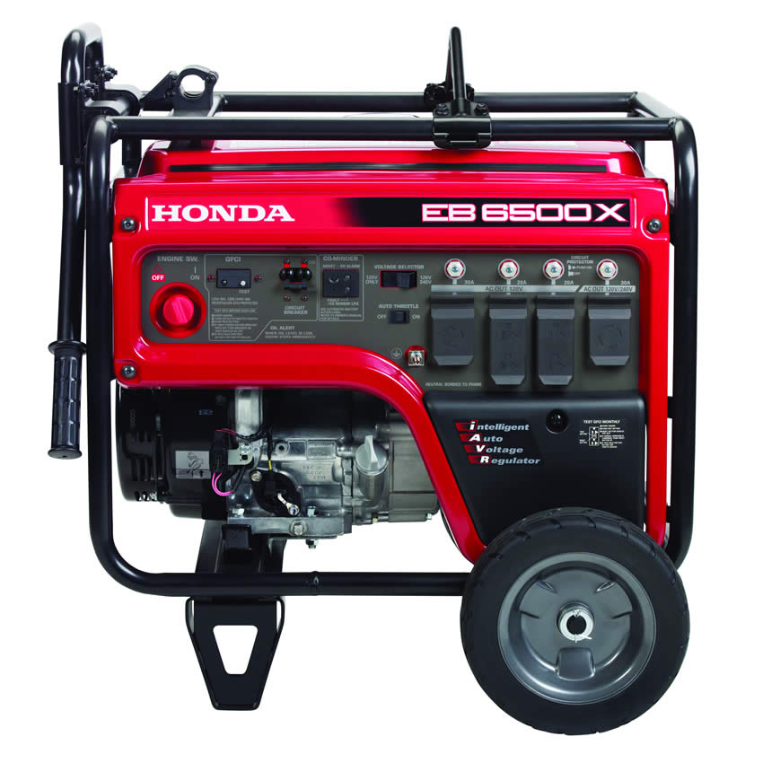 Honda EB6500 Generator – 6500W Industrial Portable Gas Generator | GX390 Engine | OSHA-Compliant