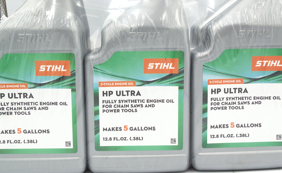 0781 313 8012 – STIHL HP Ultra 2-Cycle Engine Oil, 5 Gallon (Gray Bottle) – 6 Pack