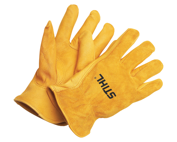 0000 886 1106 – STIHL DEER LEATHER GLOVES, X-LARGE (OEM)