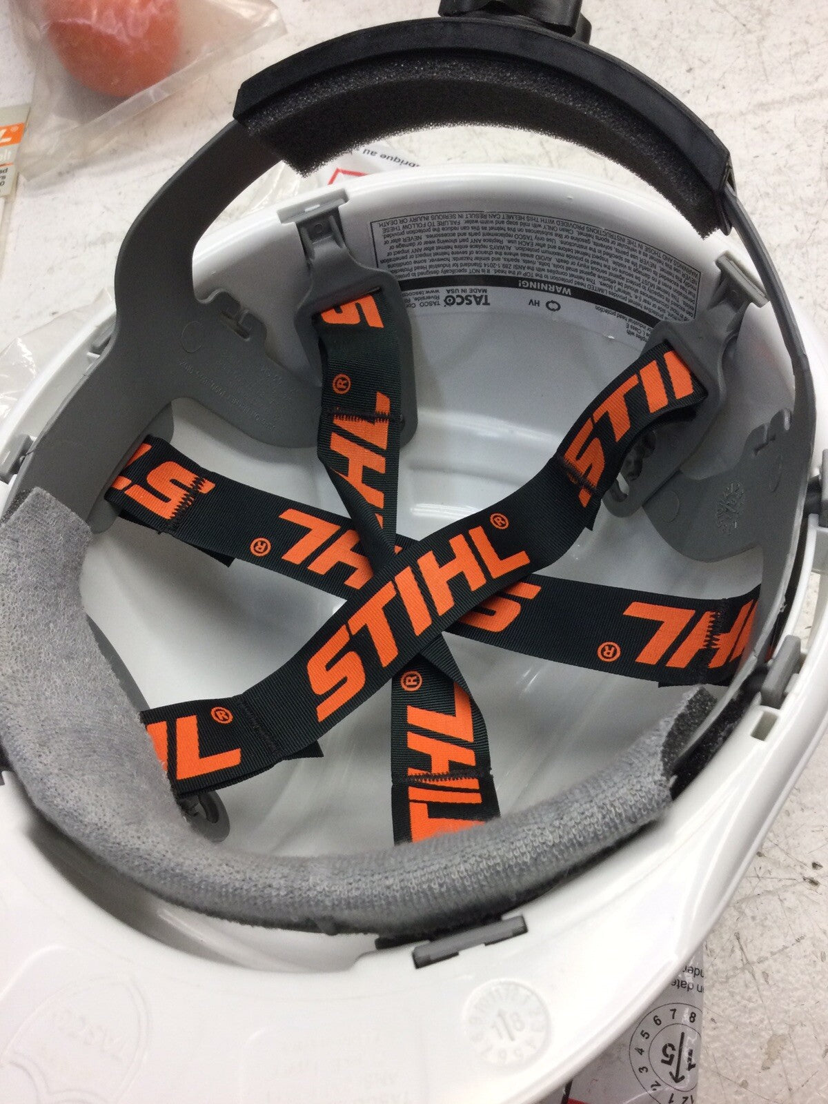 0000 888 0800 – STIHL HARD HAT ONLY, WHITE (OEM)