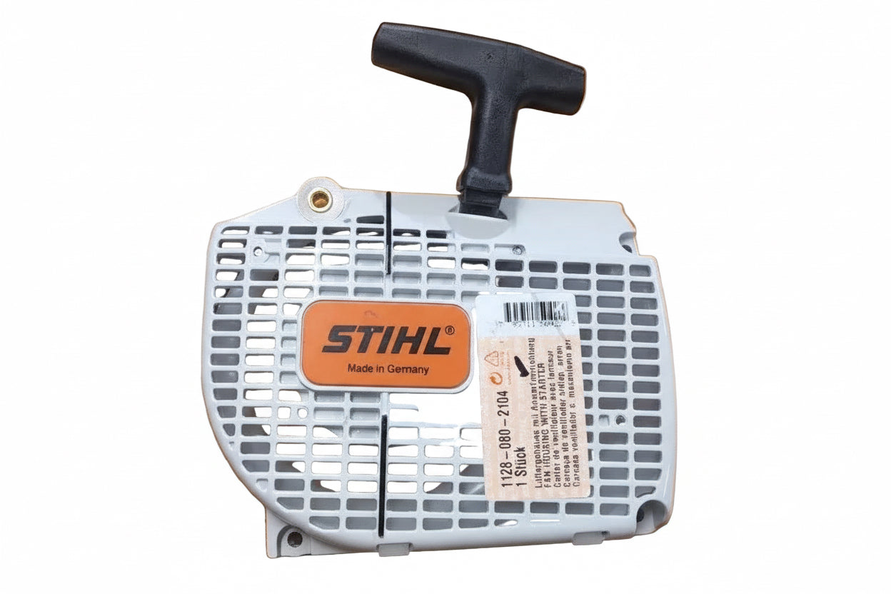 1128 080 2104 – STIHL Fan Housing with Easy2Start (ES) Starter (Genuine OEM Part)