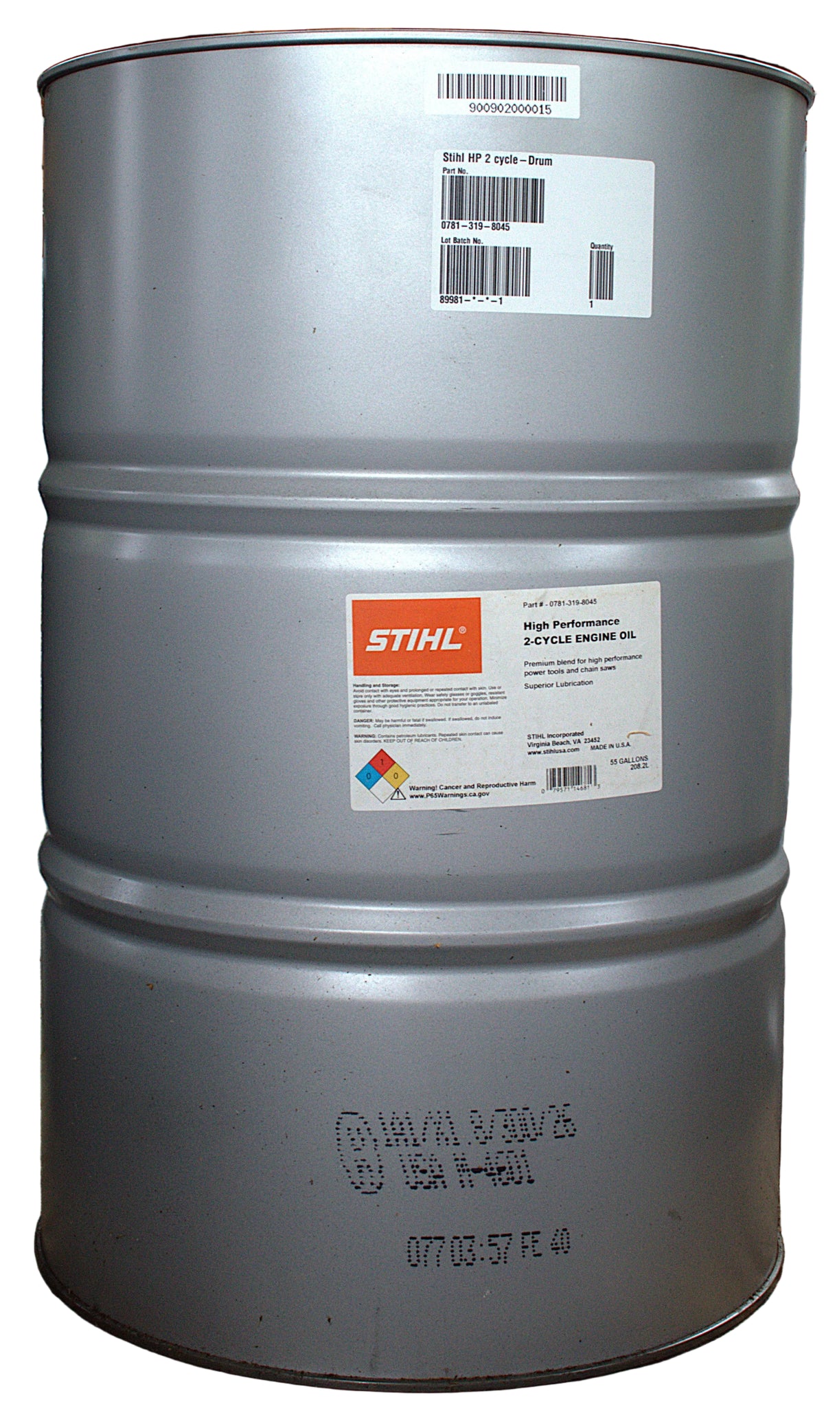 99969-6568 KTECH 15W-50 Engine Oil | Kawasaki 55-Gallon Drum