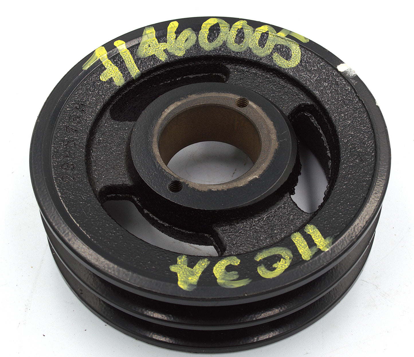71460005 – Double Groove Pulley, 5-3/4" OD, A-Section (Genuine OEM Replacement Part)