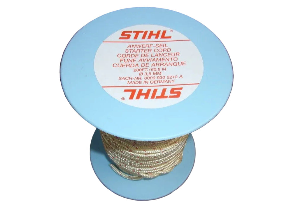 0000 930 2212 Starter Rope – 3.5 mm, 200 ft Roll (STIHL®)