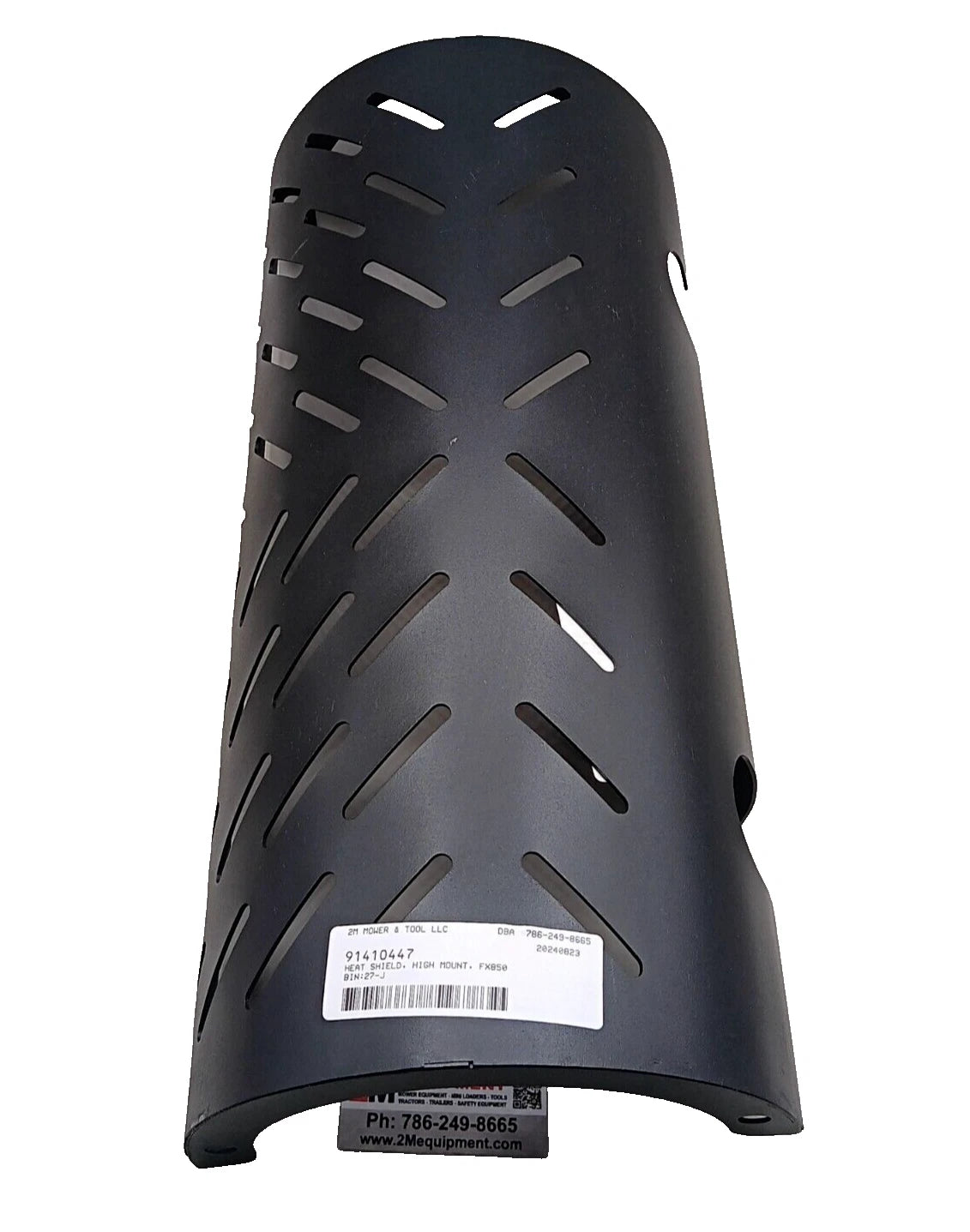 91410447 High Mount Heat Shield for Kawasaki FX850V Engine – Genuine OEM Replacement