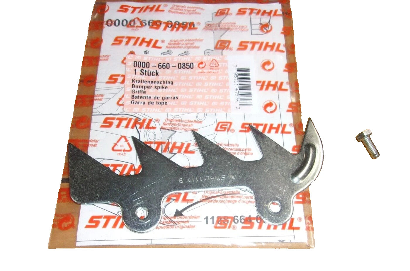 0000 660 0850 BUMPER SPIKE