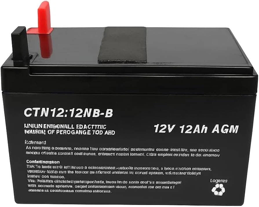 09425500 – BATTERY, 12V 12Ah 190 CCA (Genuine OEM Part)