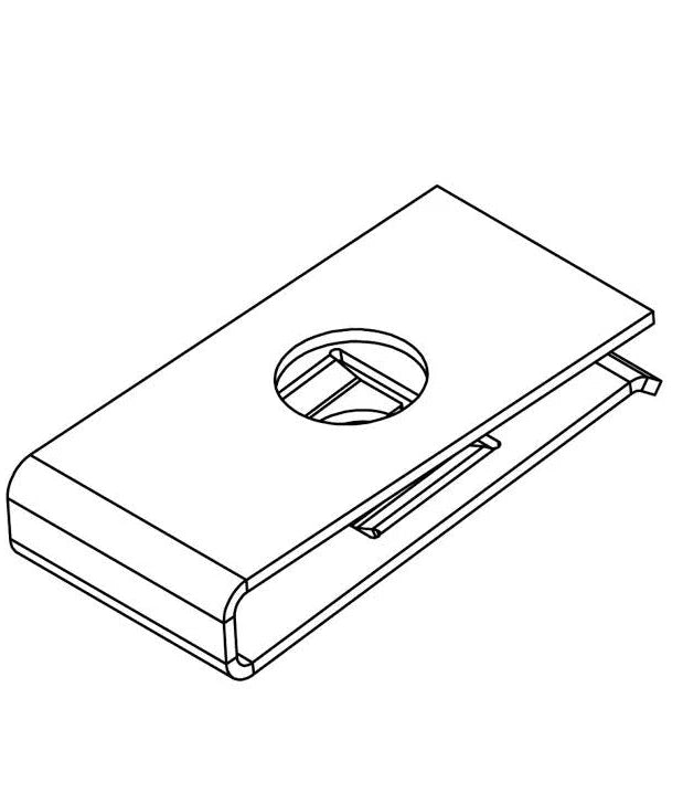 12990012 – U-Nut 1/4-20