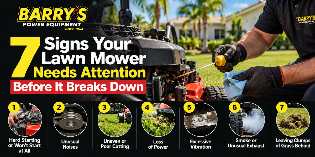 7 Signs Your Lawn Mower Needs Attention Before It Breaks Down