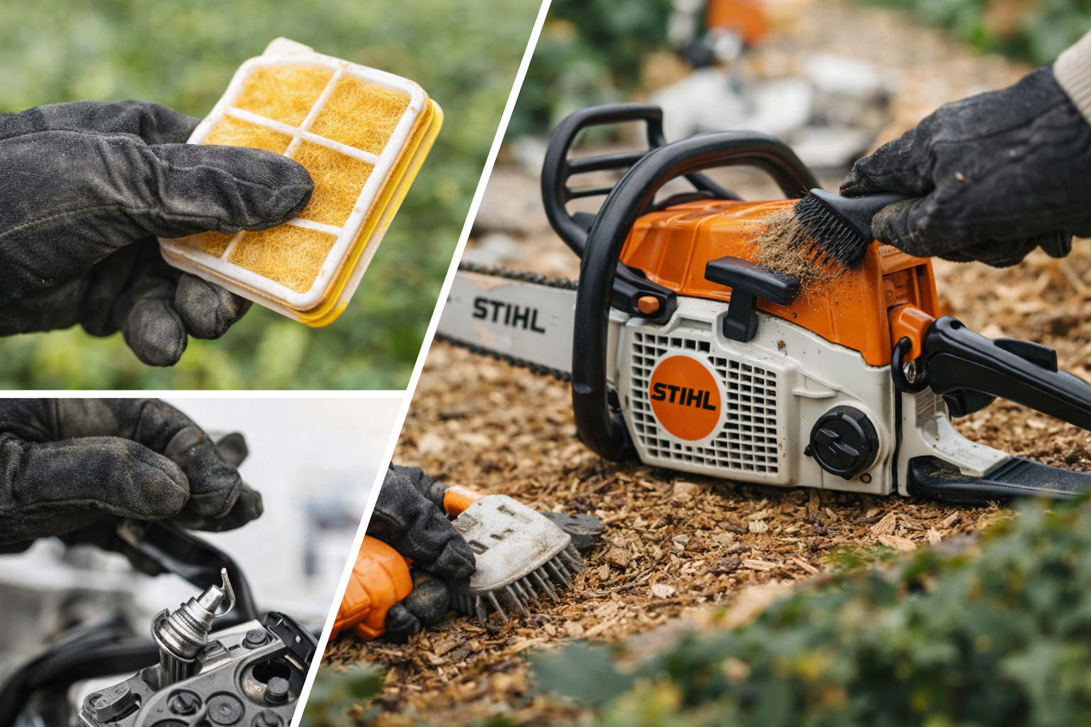STIHL MS 170 & MS 180 Chainsaw Maintenance | Cleaning & Service Guide ...