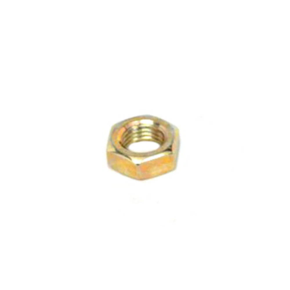 S04020-26 – SCAG 3/8"-24 UNF-2B Left-Hand Jam Nut, Zinc (Genuine OEM Part)