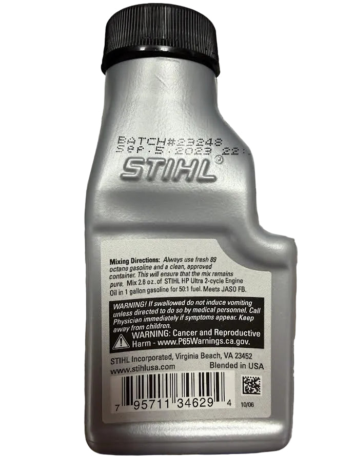 0781 313 8002 – Ultra 2.6 Synthetic 2-Cycle Engine Oil (1 Gallon) – STIHL Genuine OEM